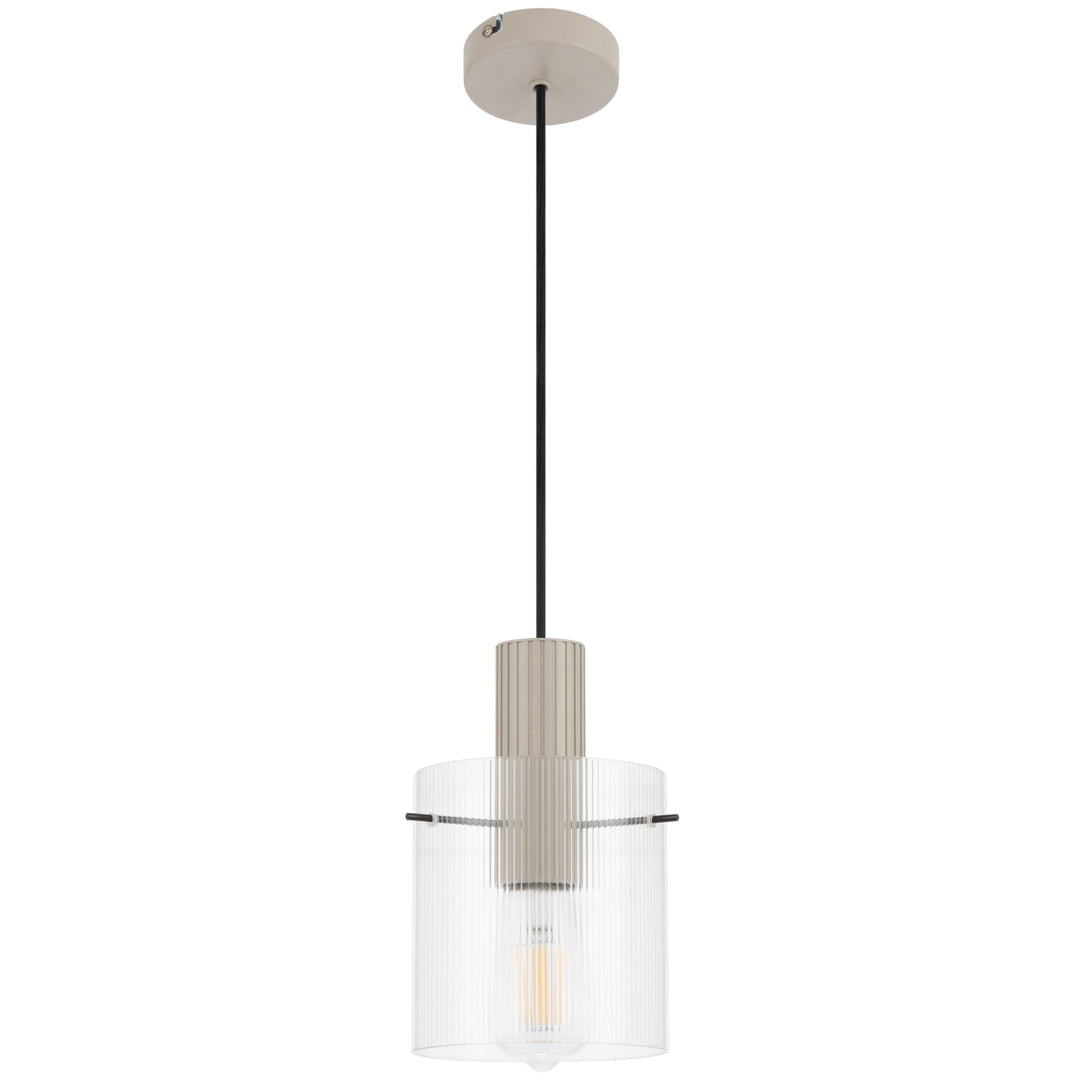 Telbix Mika 140mm Pendant Light | Grey
