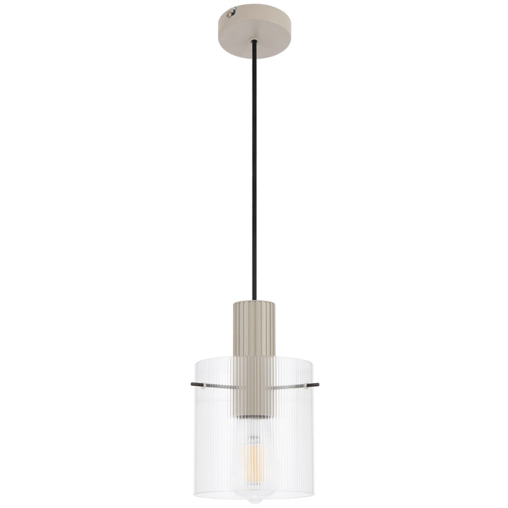 Telbix Mika 140mm Pendant Light | Grey