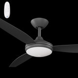 Calibo Condor 56" DC Smart Ceiling Fan with LED Light and Remote Control | Black