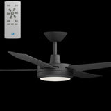 Calibo Enviro 60" (1530mm) DC Ceiling Fan with 18W CCT LED Light and Remote | Black