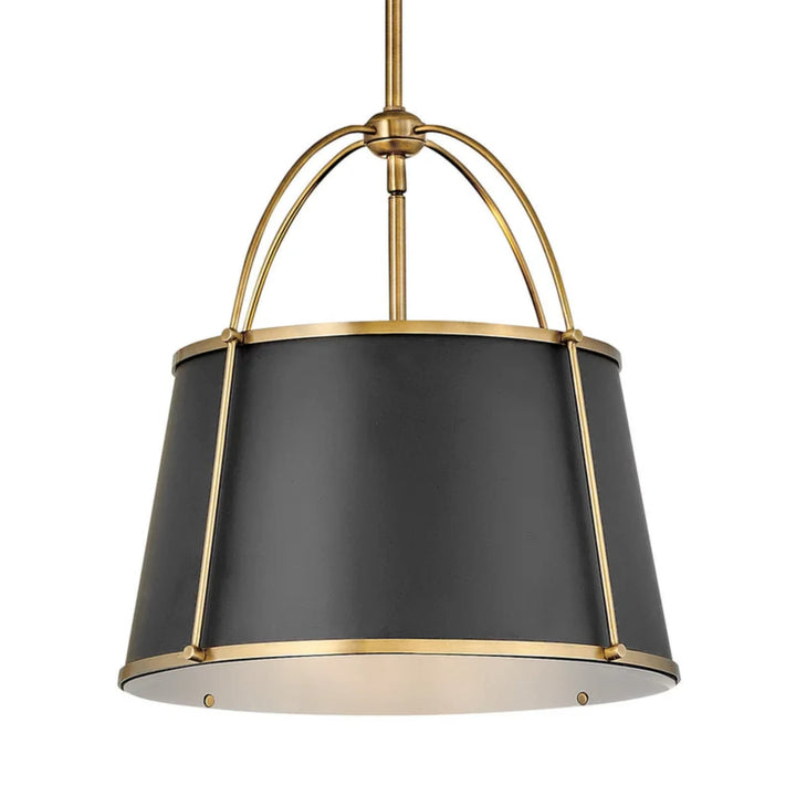 Hinkley Clarke Large Pendant Light | Warm Brass