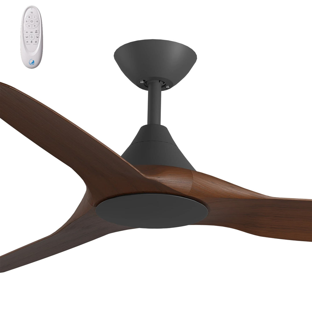 Calibo Smart CloudFan 48" (1220mm) ABS Energy Efficient DC Ceiling Fan and Remote | Black & Koa