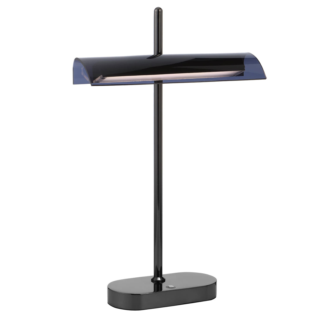 Telbix Lyman LED Desk Lamp | Gun Metal
