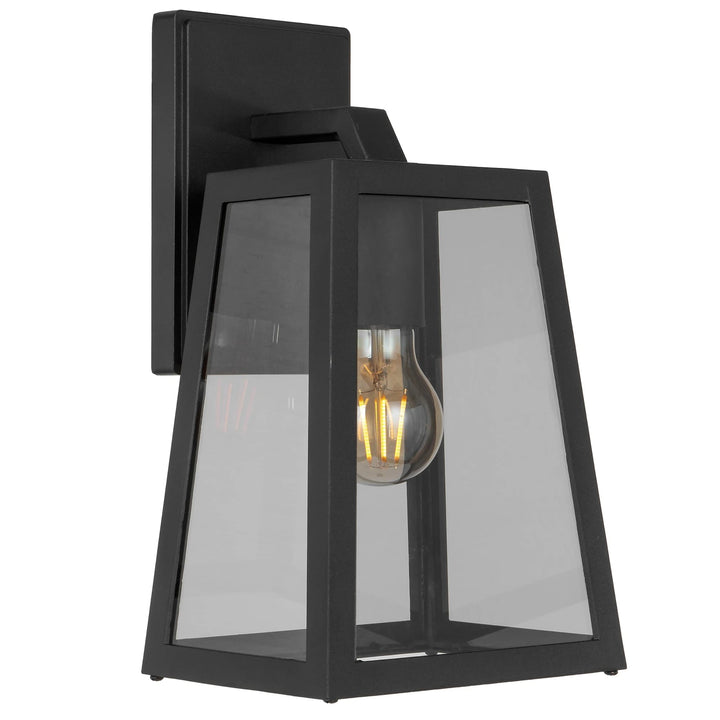 Telbix Cosca Small Exterior Wall Bracket | Black