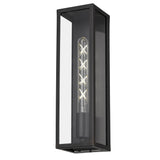 Telbix Arzano Medium Wall Light | Black