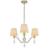 Telbix Malvern 3 Light Pendant Light | Antique Silver