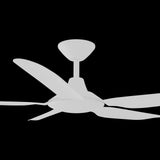 Calibo Storm 52" (1320mm) 5 Blade Indoor/Outdoor DC Ceiling Fan and Remote | White