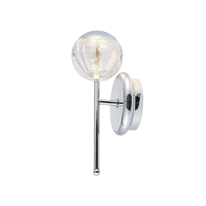 Telbix Segovia 1 Light LED Wall Light | Chrome