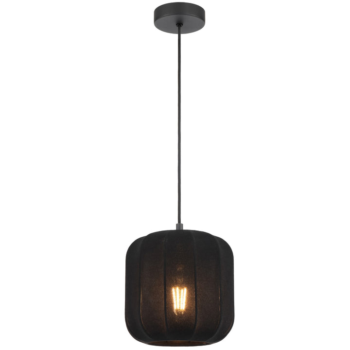 Telbix Jonsel Small Pendant Light | Black