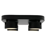 Nordlux Clyde 4 Light LED Ceiling Light | Black