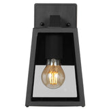 Telbix Cosca Medium Exterior Wall Bracket | Black