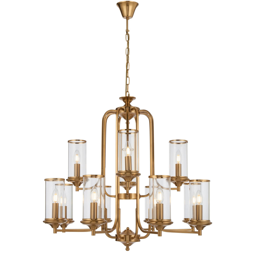 Telbix Velden 12 Light Pendant | Copper