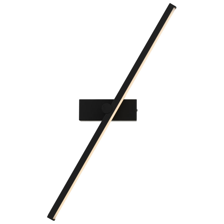 Telbix Foley Medium Tricolour LED Vanity Light | Black