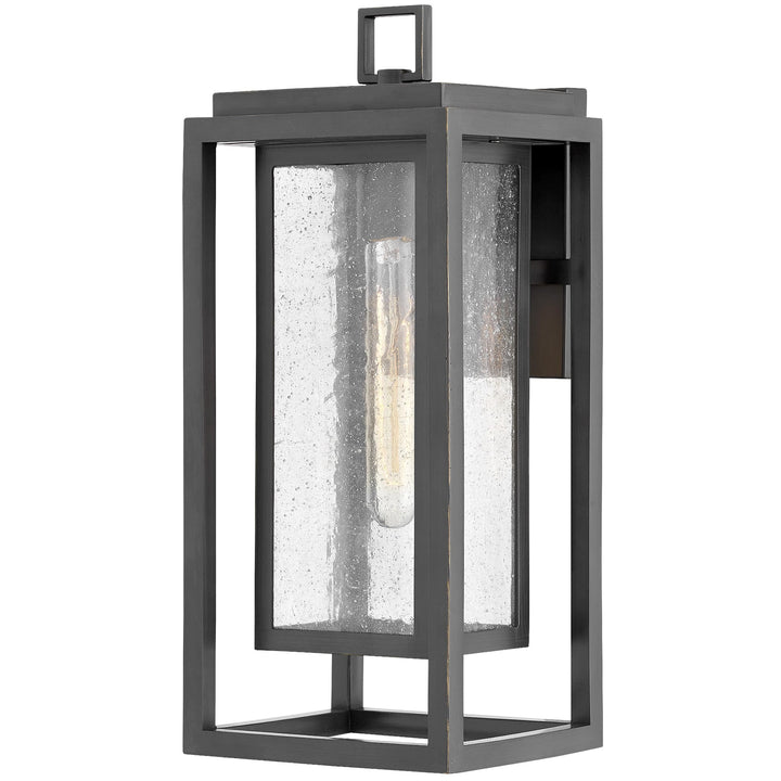 Hinkley Republic 1 Light Medium Wall Mount Lantern | Oil Rubbed Bronze