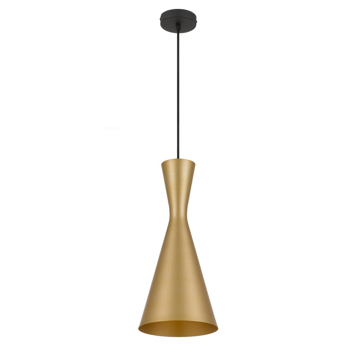Telbix Flero Gold Pendant Light (E27) | Small