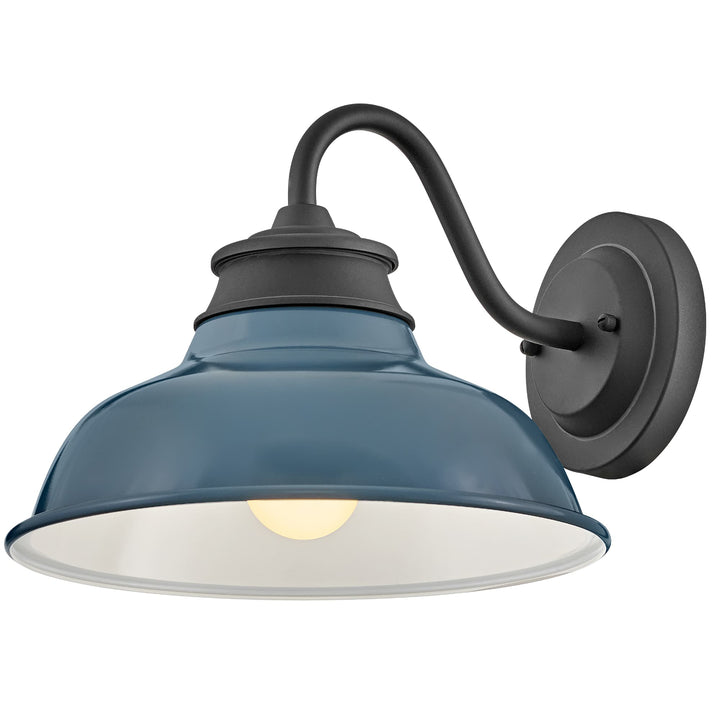 Hinkley Wallace Exterior Wall Light | Denim Blue