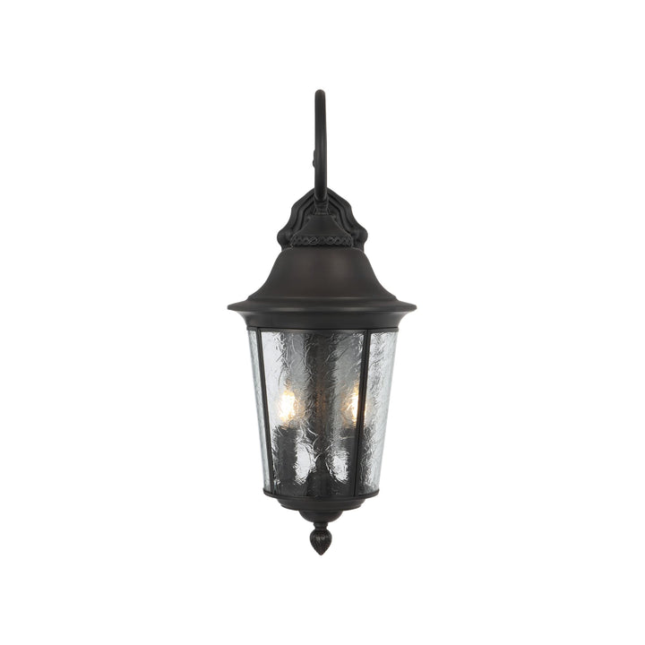 Telbix Tremont Exterior Wall Light IP44 | Black