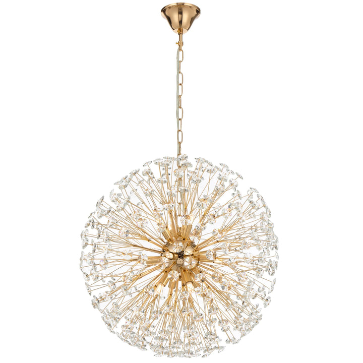 Telbix Lerida 12 Light Pendant | Gold