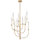 Telbix Archer LED Candelabra Modern Chandelier | 9 Light
