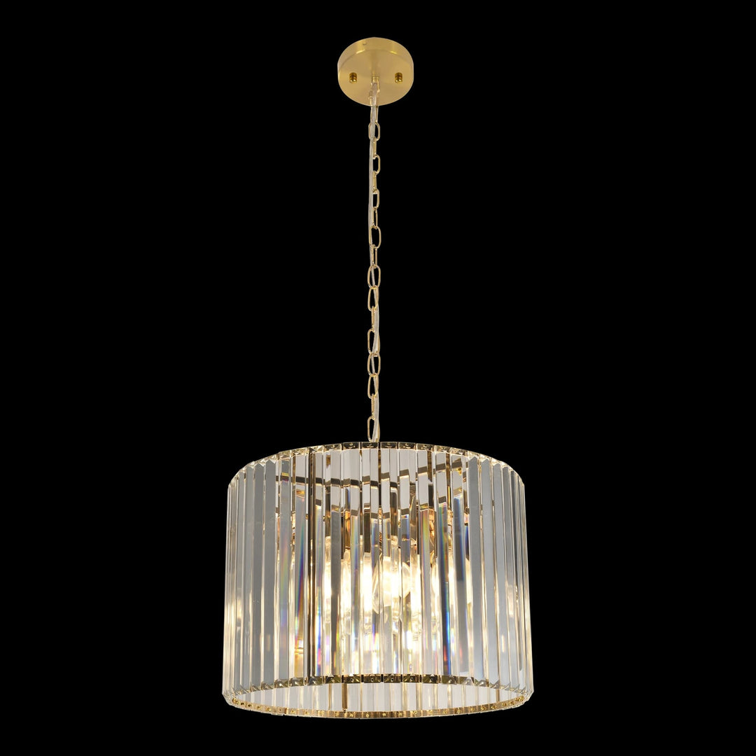 Calibo Crane Modern Luxe Crystal Pendant | Large