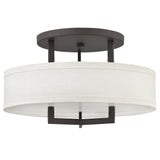 Hinkley Hampton Medium Semi-Flush Mount | Buckeye Bronze