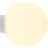 Calibo Crest Opal Glass 140mm Orb Wall Light | White