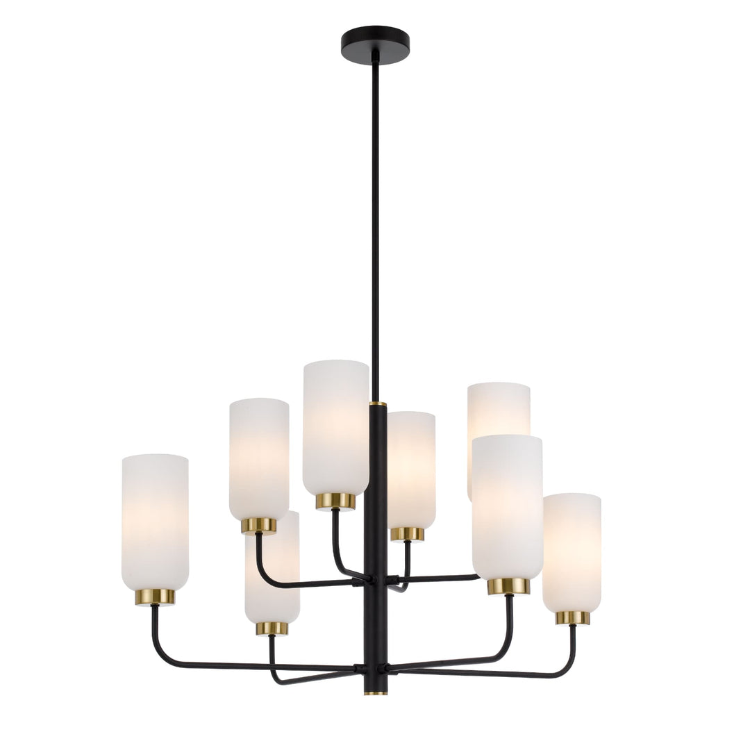 Telbix Sebring Glass Pendant E27 | 8 Light