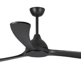 Fanco Sanctuary DC 70" Solid Timber Blade Indoor/Outdoor Ceiling Fan With Remote | Black