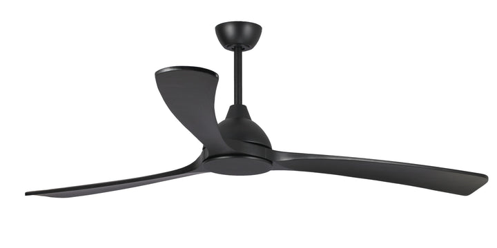 Fanco Sanctuary DC 70" Solid Timber Blade Indoor/Outdoor Ceiling Fan With Remote | Black