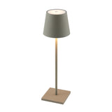 Telbix Clio Rechargeable LED Table Lamp | Grey