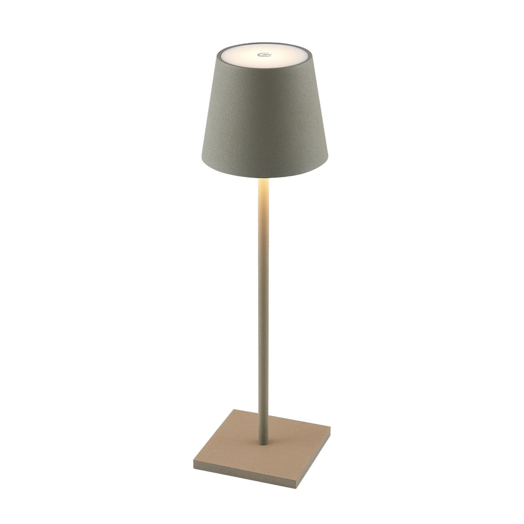 Telbix Clio Rechargeable LED Table Lamp | Grey