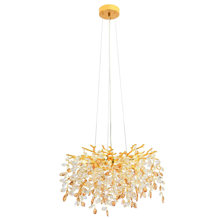 Telbix Molena 6 Light Pendant | Gold