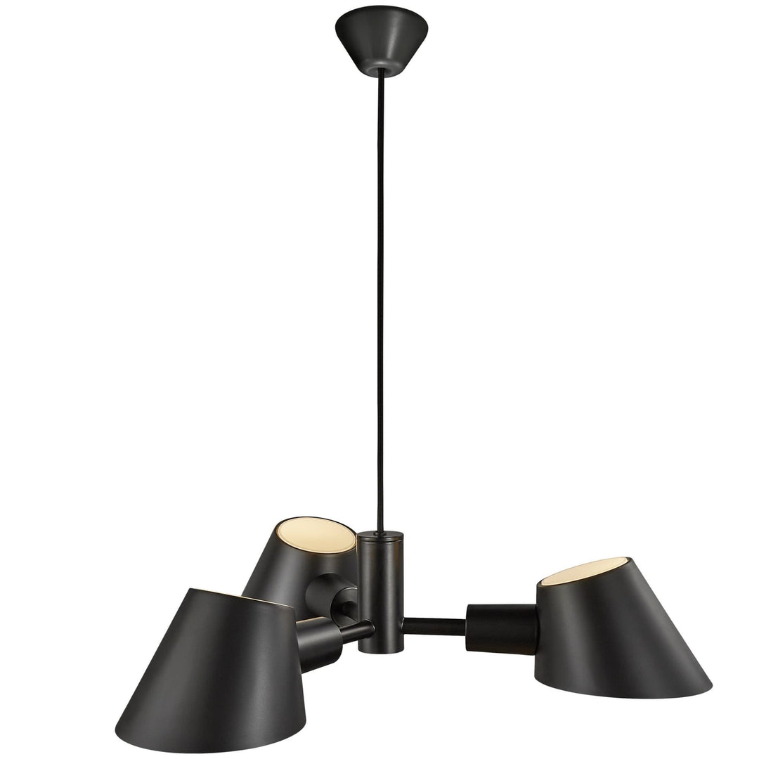 Nordlux Stay 3 Light Pendant | Black