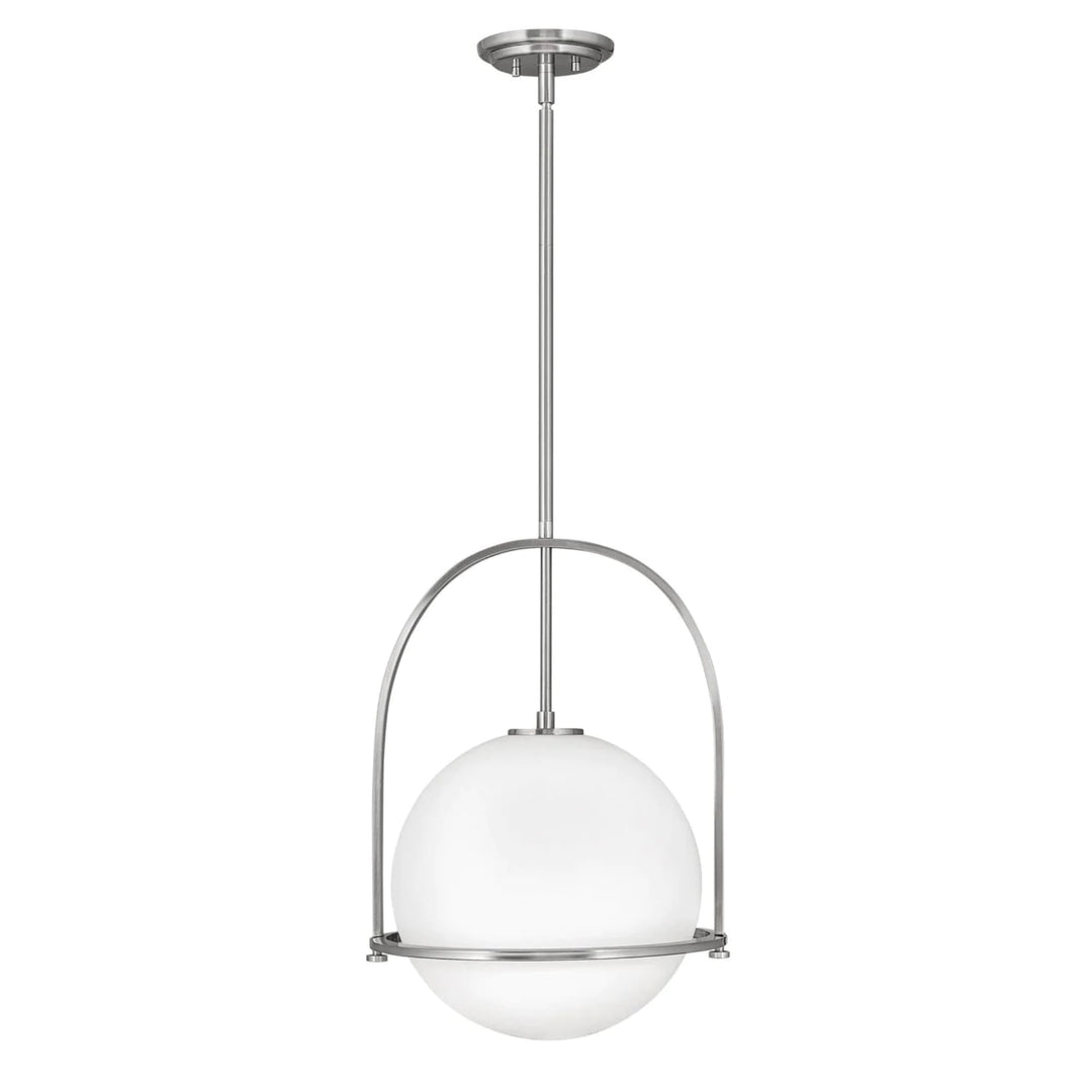 Hinkley Somerset Large Pendant Light (E27) | Brushed Nickel