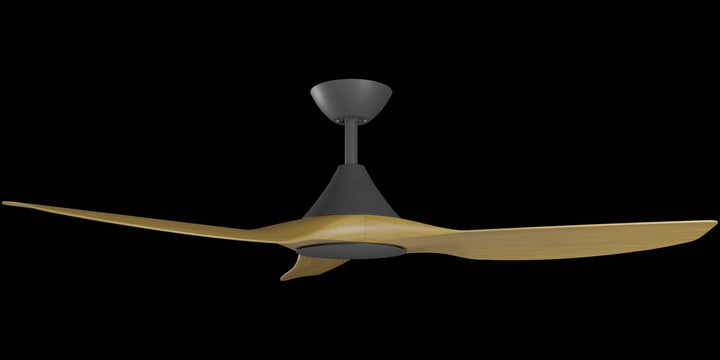 Calibo Smart CloudFan 48" (1220mm) ABS Energy Efficient DC Ceiling Fan and Remote | Black & Teak