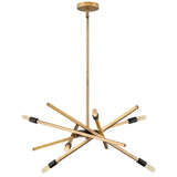 Hinkley Archer Medium Chandelier Light | Heritage Brass