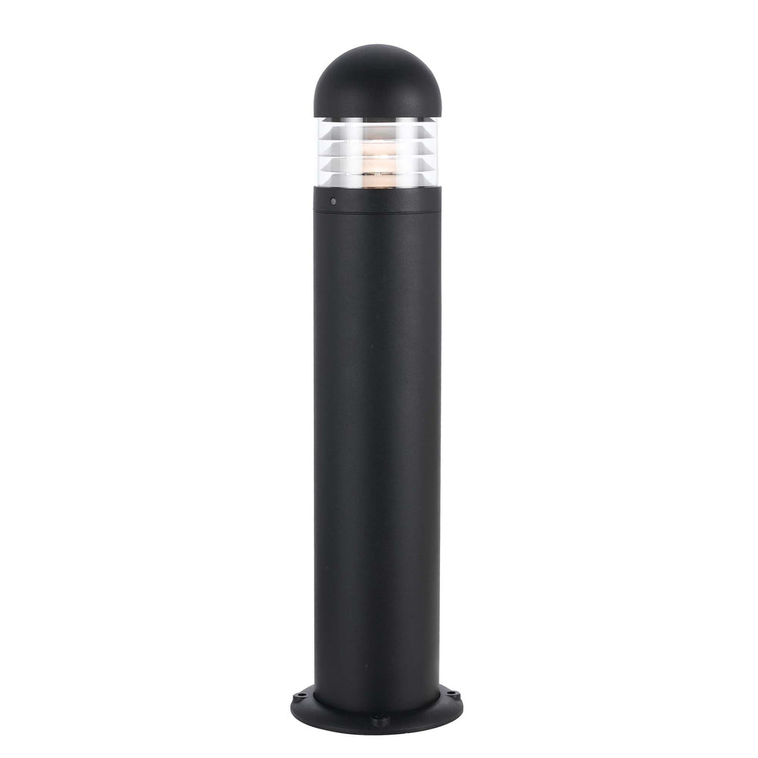 Telbix Harbor Powder Coated Exterior Bollard Light | Black