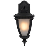 Telbix Delfino Exterior Wall Light | Black