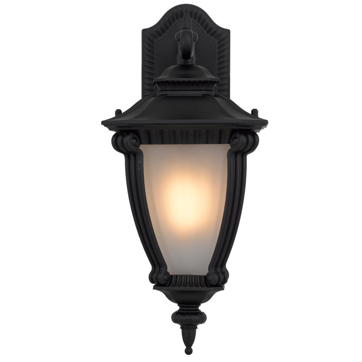 Telbix Delfino Exterior Wall Light | Black