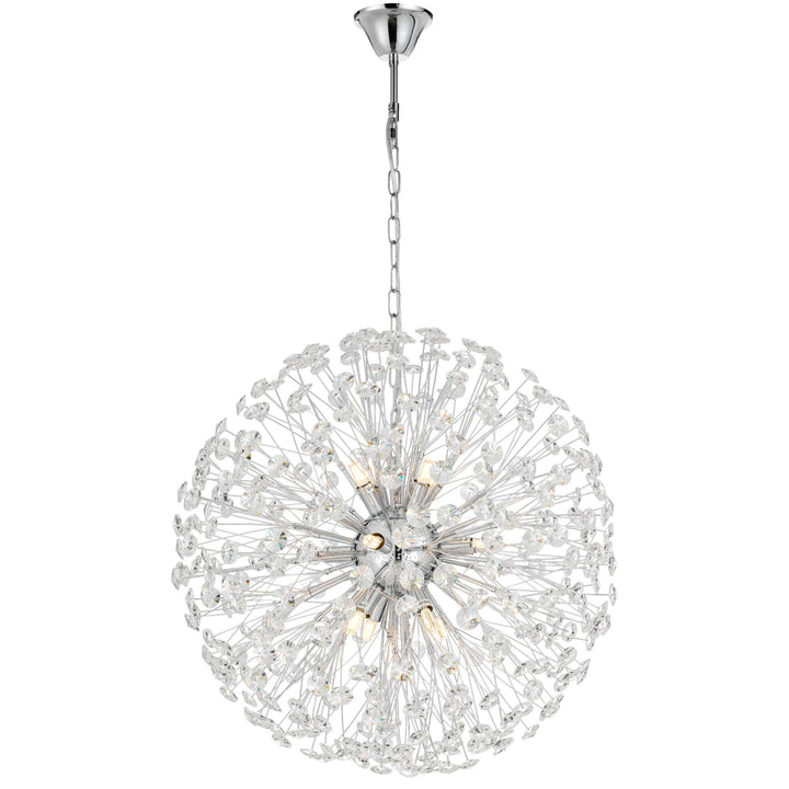 Telbix Lerida 12 Light Pendant | Chrome