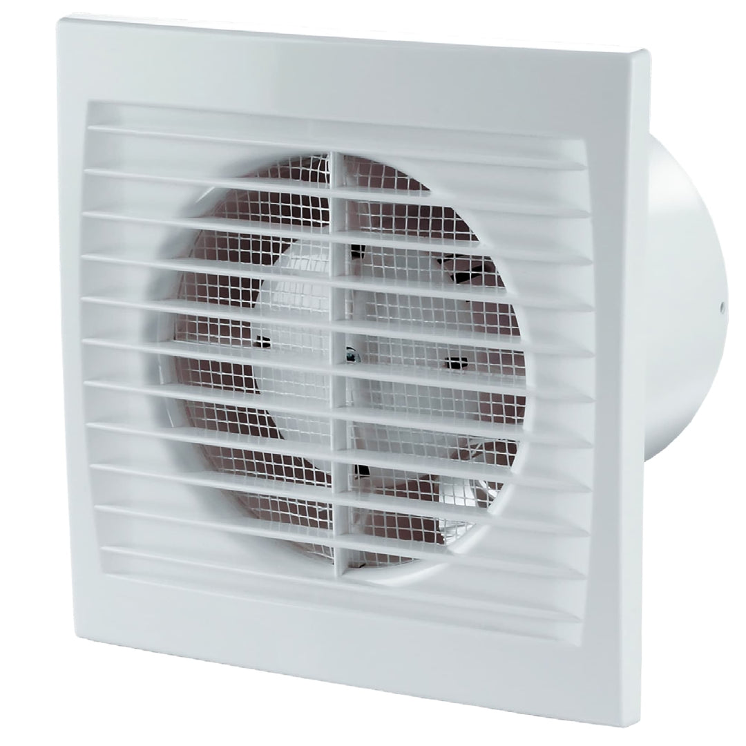 Fanco S Series White Compact Wall/Ceiling Exhaust Fan | 100mm