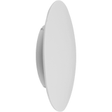 Calibo Emu Medium Round LED Wall Light | White