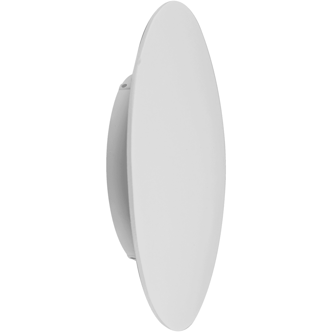 Calibo Emu Medium Round LED Wall Light | White