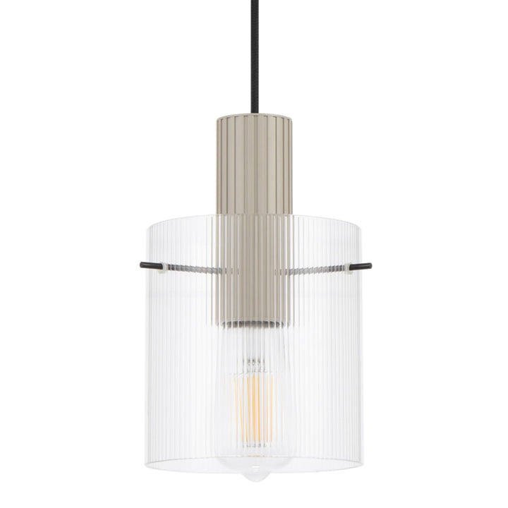 Telbix Mika 140mm Pendant Light | Grey