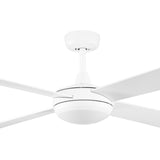 Fanco 56" Smart Eco Silent Deluxe DC Ceiling Fan With Dimmable CCT LED Light & Remote | White