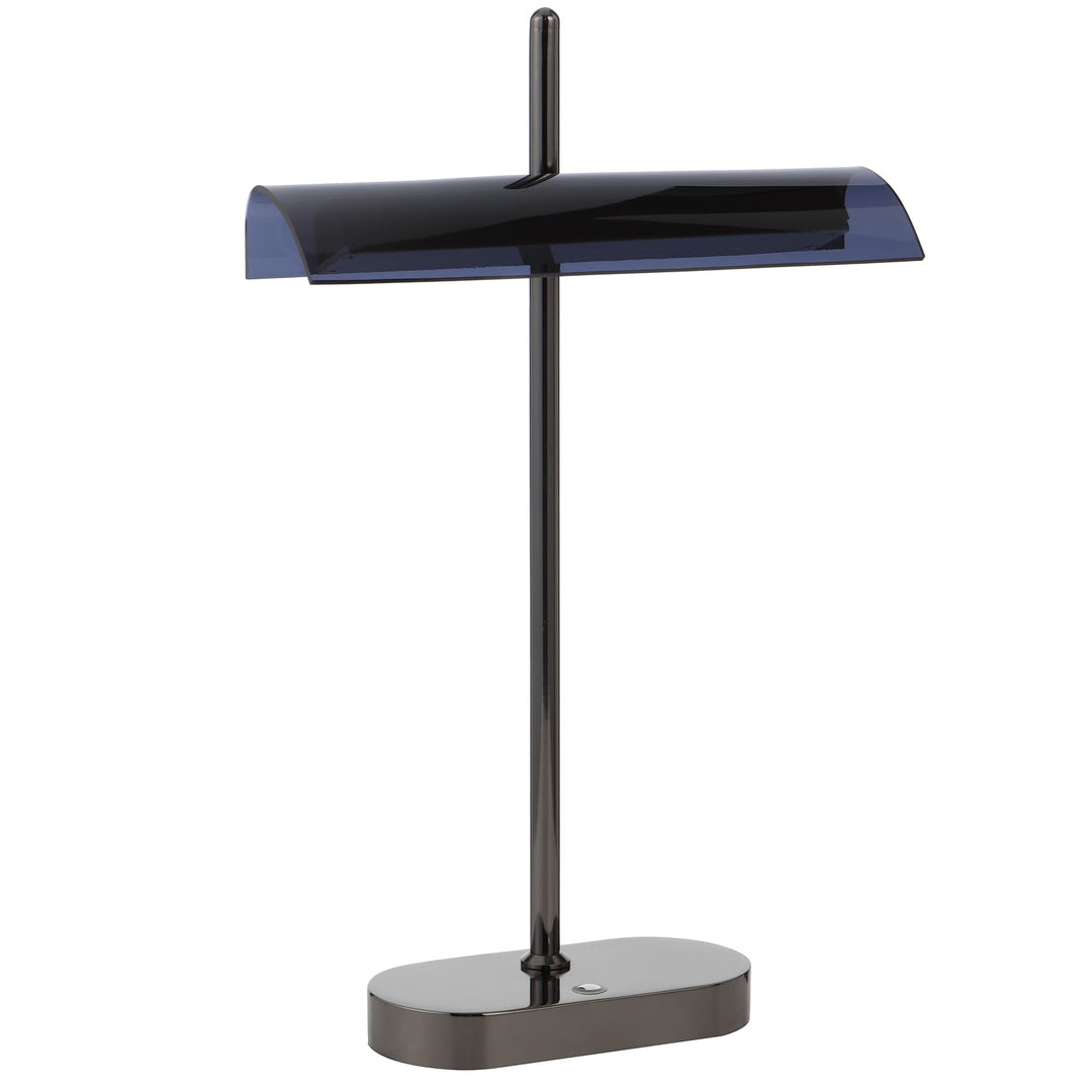 Telbix Lyman LED Desk Lamp | Gun Metal