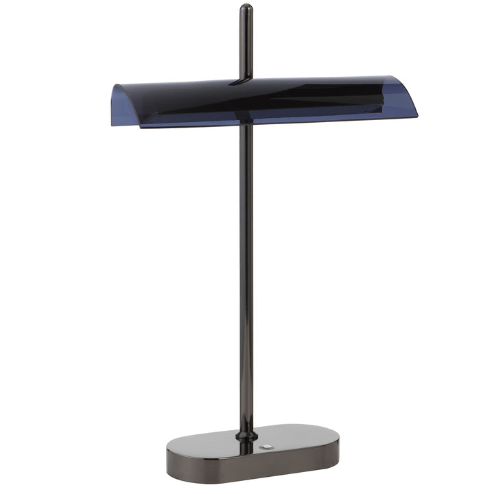 Telbix Lyman LED Desk Lamp | Gun Metal