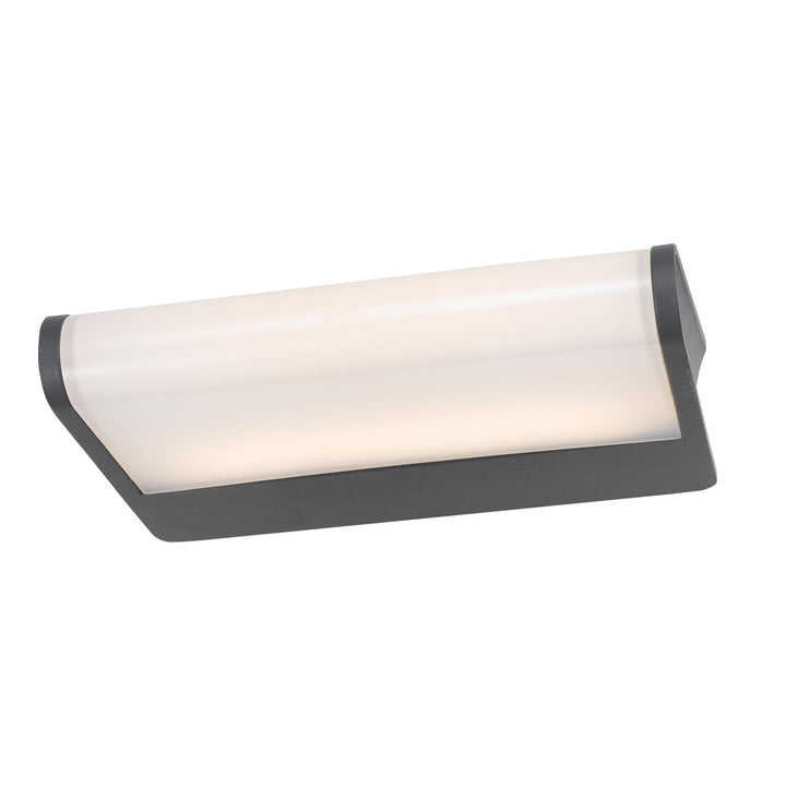 Telbix Zola Exterior 12W LED Wall Bunker Light IP54 | 4000K Cool White