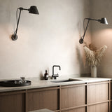 Nordlux Stay Adjustable Wall Light | Black