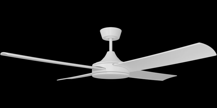 Calibo Breeze Silent 52" (1320mm) ABS Energy Efficient DC Ceiling Fan and Remote | White